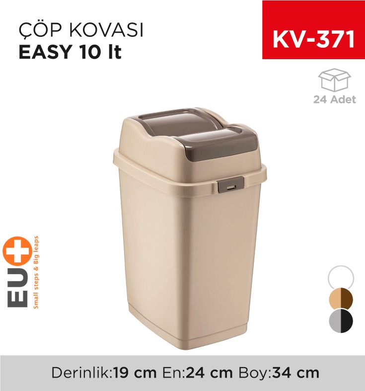 EASY ÇÖP KOVASI 10 LT (09712)