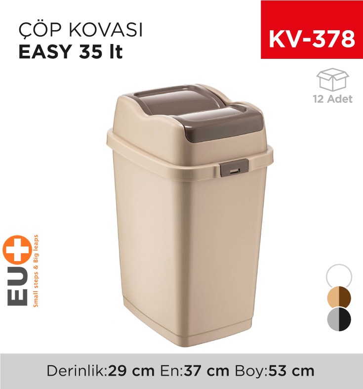 EASY ÇÖP KOVASI 35 LT (09714)
