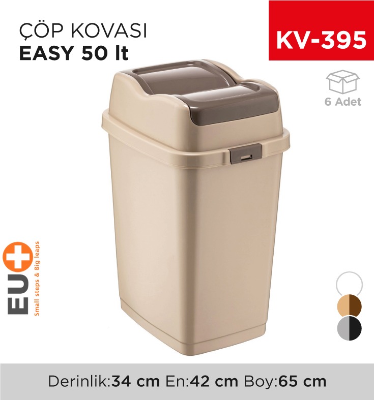 EASY ÇÖP KOVASI 50 LT (09715)