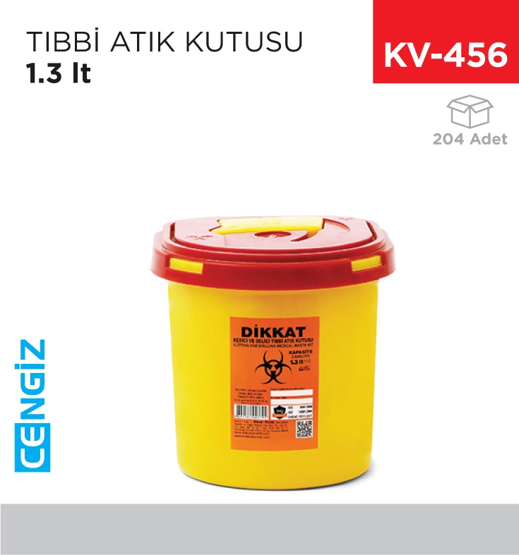 TIBBİ ATIK KUTUSU 1.3 LT