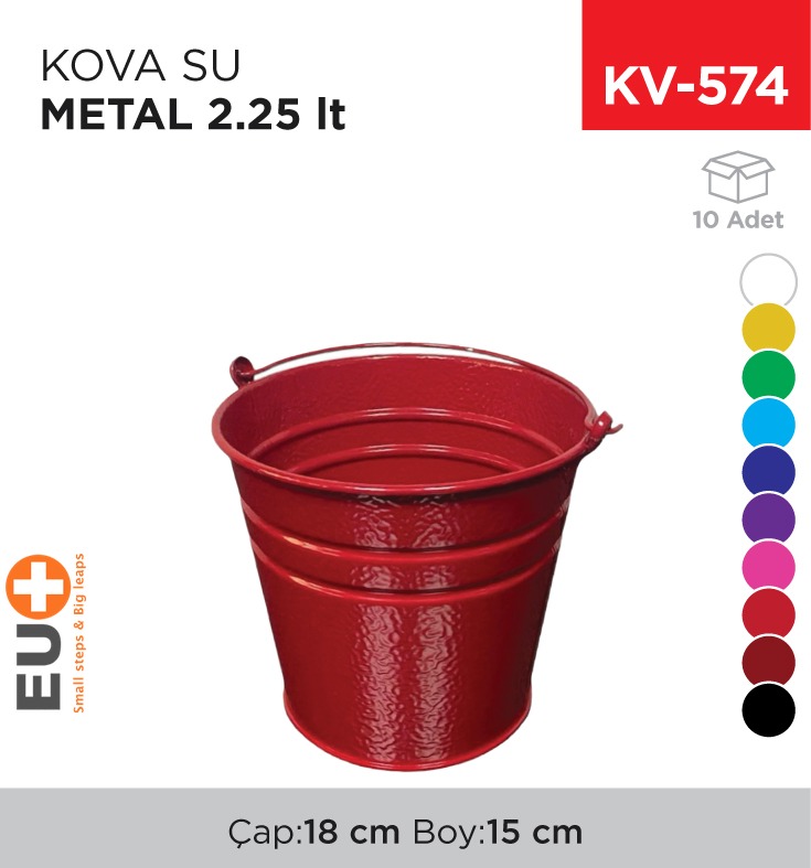 KOVA SU METAL 2.25 LT (NO:17)
