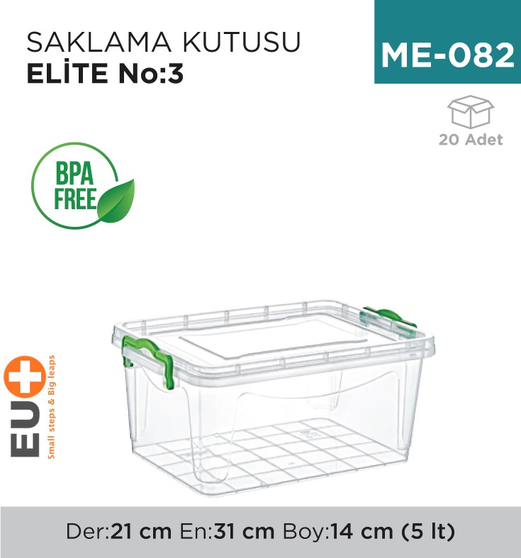 SAKLAMA KUTUSU NO:3 ELİTE 5 LT (2680)