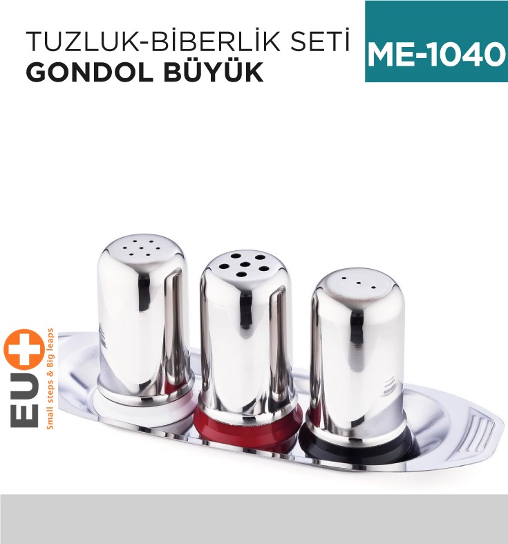 TUZLUK-BİBERLİK SETİ GONDOL BÜYÜK