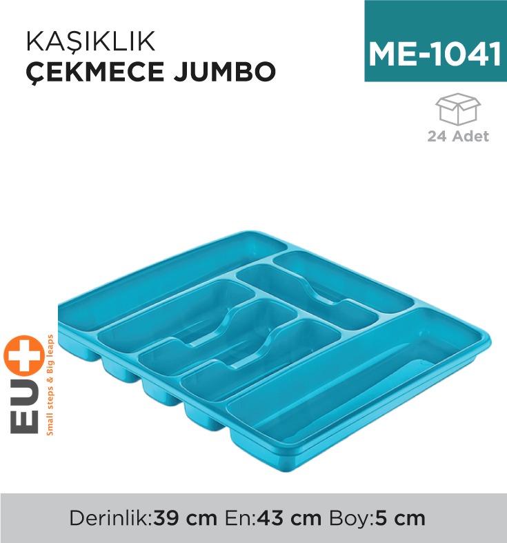 KAŞIKLIK ÇEKMECE ŞEFFAF JUMBO (E-204)