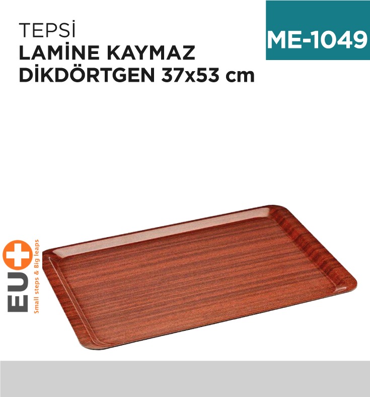 TEPSİ LAMİNE KAYMAZ 37 CM*53 CM