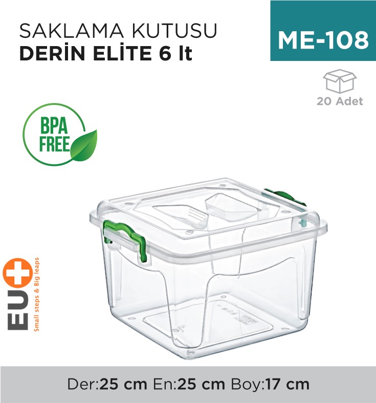 SAKLAMA KUTUSU DERİN ELİTE 6 LT (2650)