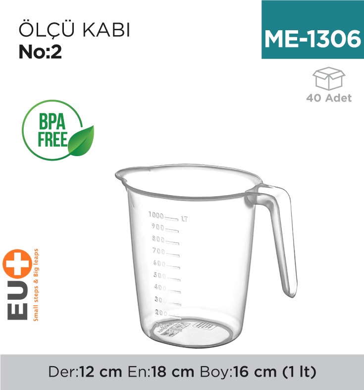 ÖLÇÜ KABI NO:2 (1 LT) (4583)