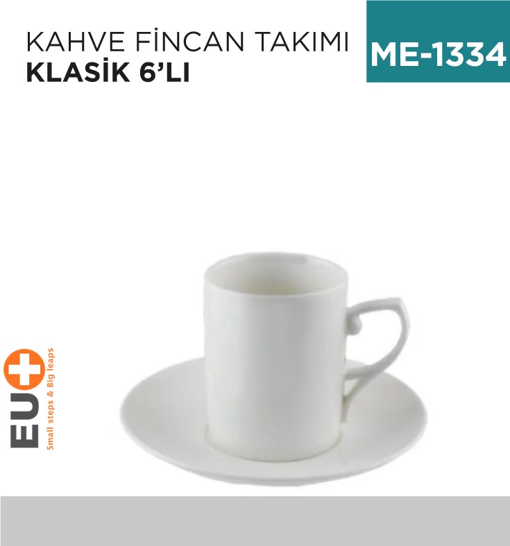 KAHVE FİNCAN TAKIMI İTHAL 6LI TİVOLİ (CKR2694)(CKR3300)