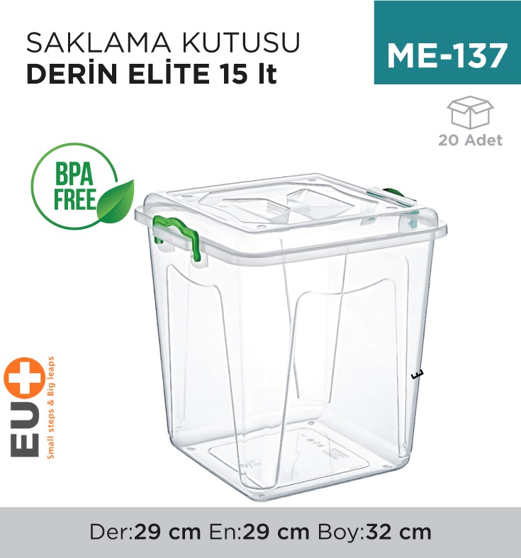 SAKLAMA KUTUSU DERİN ELİTE 15 LT (2656)