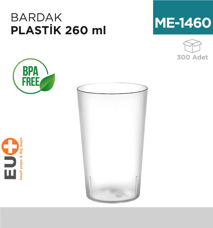 BARDAK PLASTİK 260 ML (2875)