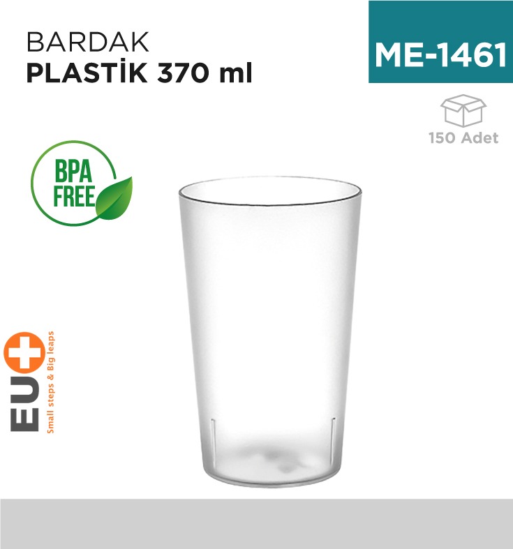BARDAK PLASTİK 370 ML (2876)