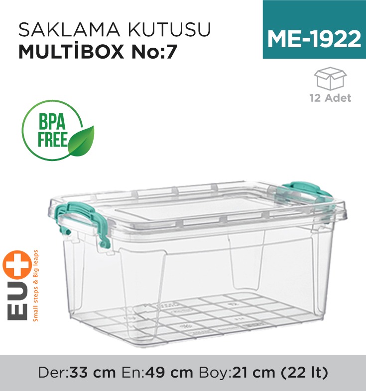 SAKLAMA KUTUSU M.BOX NO:7 (22 LT) (E-506)