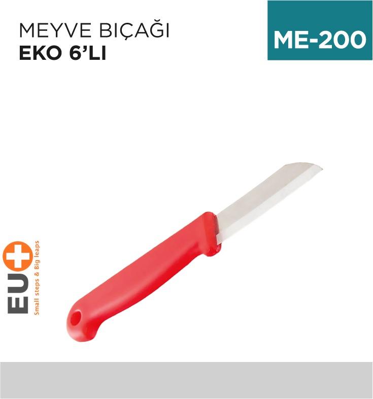 MEYVE BIÇAĞI EKO 6LI BAYRAM