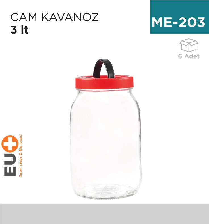 CAM KAVANOZ 3 KG