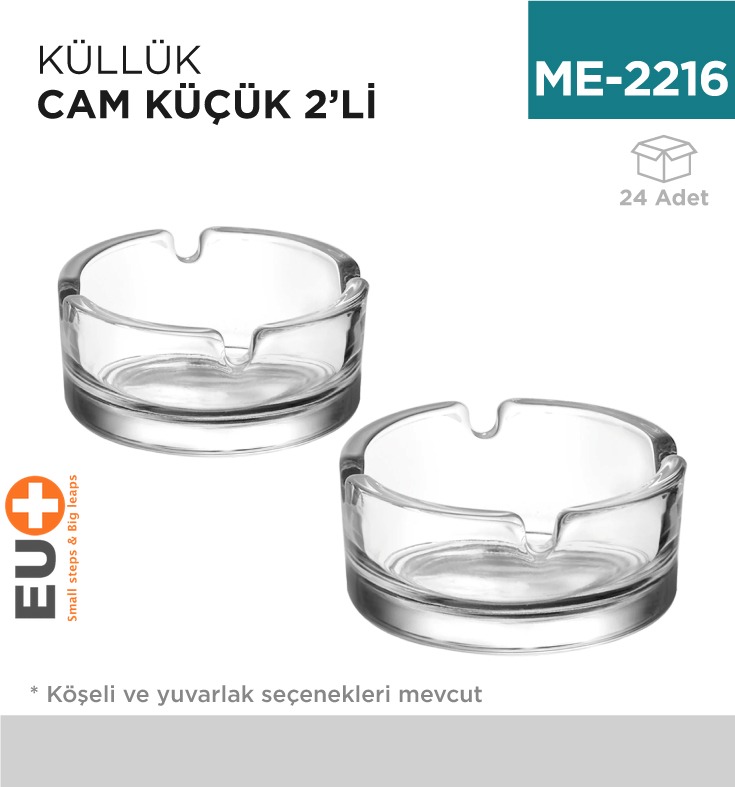 KÜLLÜK CAM KÜÇÜK 2Lİ (KAR.70)(KYF70M)-54126