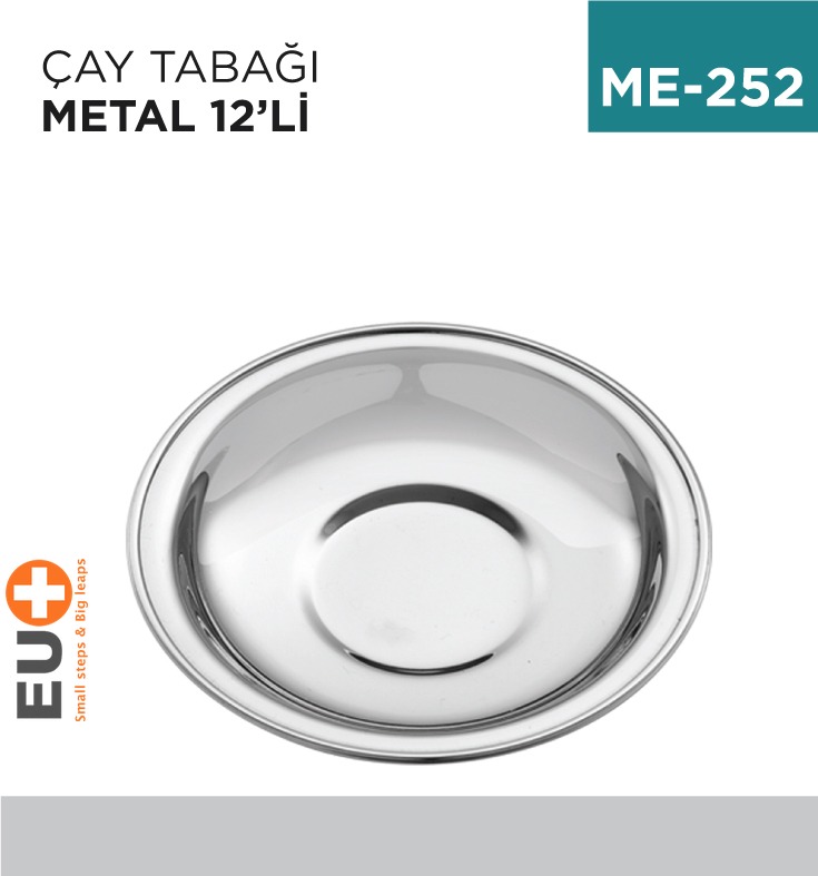 ÇAY TABAĞI METAL 12Lİ (1020350)