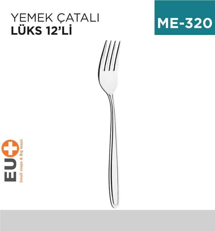 YEMEK ÇATALI LÜKS 12Lİ (LOKANTA)