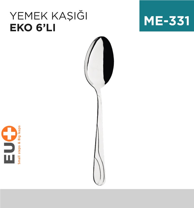 YEMEK KAŞIĞI EKO 6LI