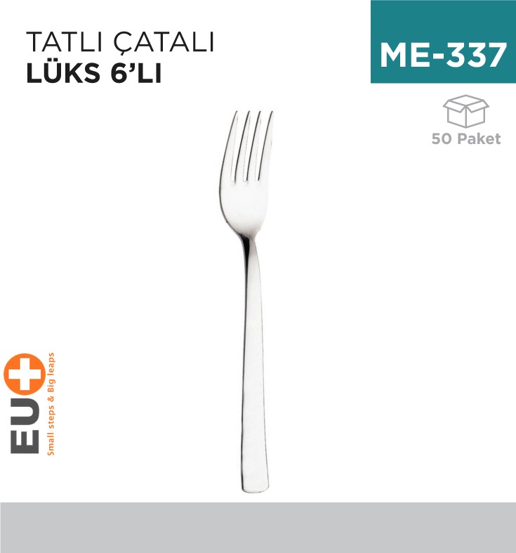 TATLI ÇATALI LÜKS 6LI