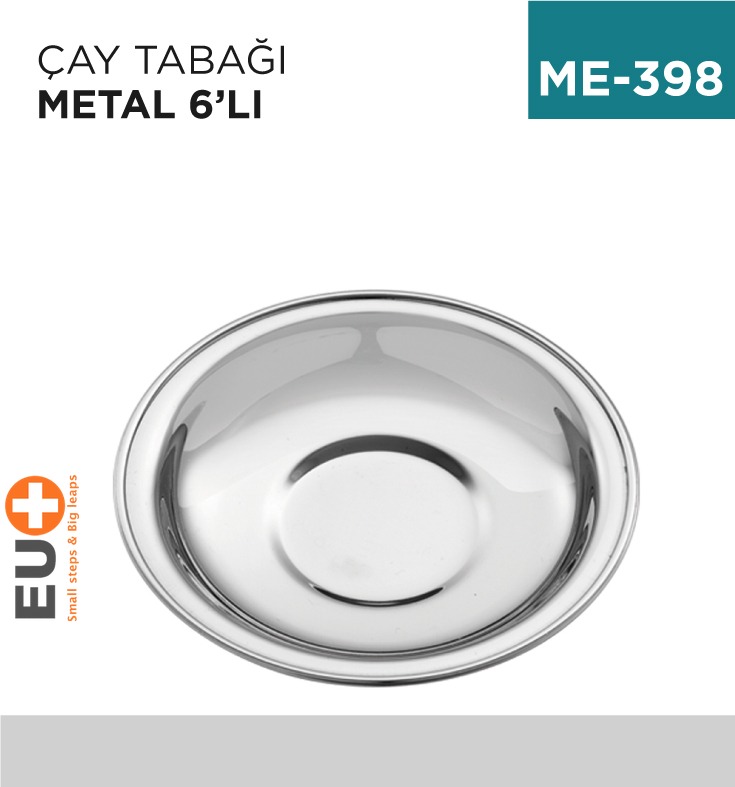 ÇAY TABAĞI METAL 6LI