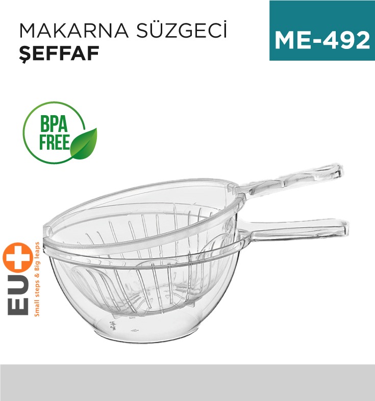 MAKARNA SÜZGECİ ŞEFFAF (E-212)