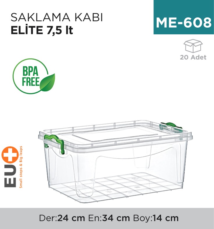 SAKLAMA KUTUSU ELİTE 7,5 LT (2681)