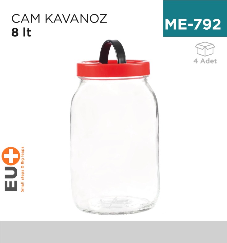 CAM KAVANOZ 8 KG