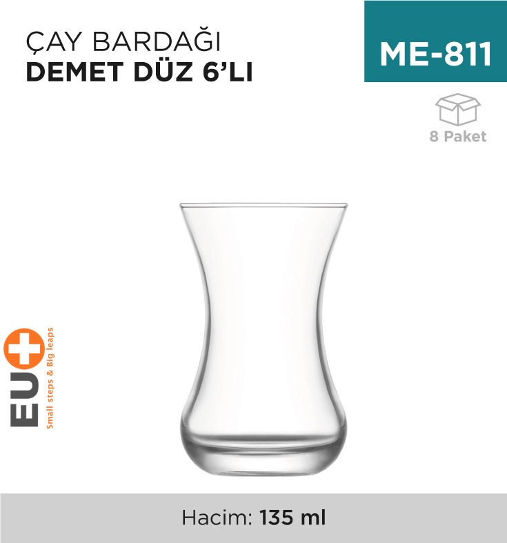 ÇAY BARDAĞI DEMET 6LI (DMT303E)