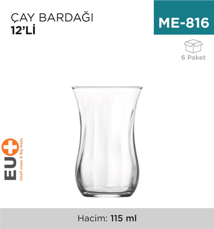 ÇAY BARDAĞI KLASİK 12Lİ (30020 OPT)