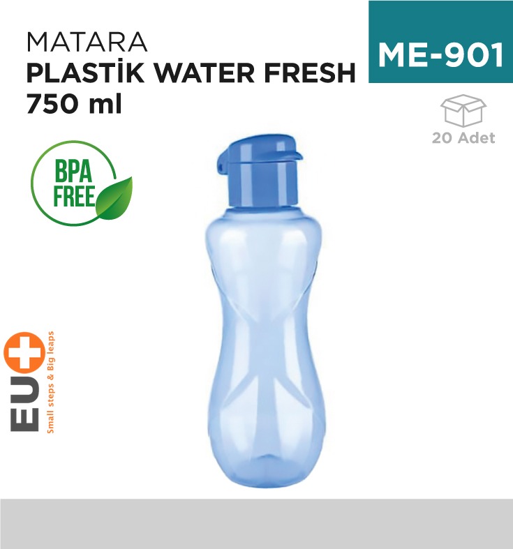 MATARA PLASTİK WATERFRESH 750 ML (TP-491)
