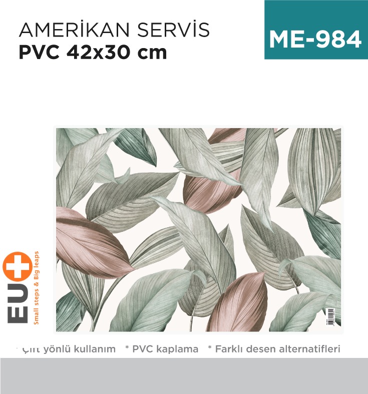 AMERİKAN SERVİS PVC 42*30 CM