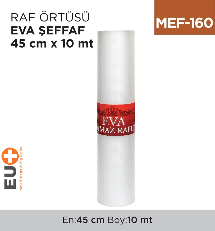 RAF ÖRTÜSÜ EVA ŞEFFAF 45*10 MT