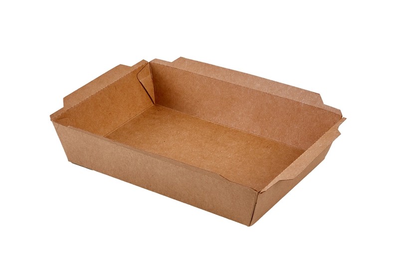 Kraft Karton Yemek Kabı 2100 ml