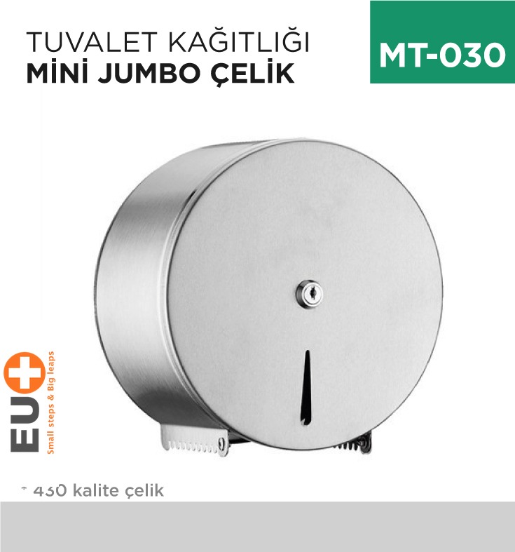 TUVALET KAĞITLIĞI MİNİ JUMBO ÇELİK (7202)