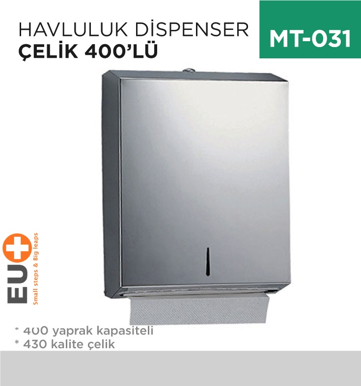 HAVLULUK DİSPENSER ÇELİK 400LÜ (7146)