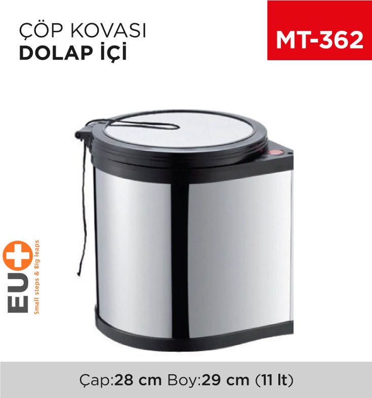 DOLAP İÇİ ÇÖP KOVASI 11 LT (1011)