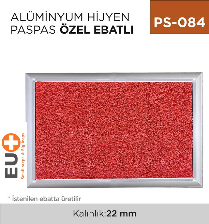 ALÜMİNYUM HİJYEN PASPAS ÖZEL EBATLI