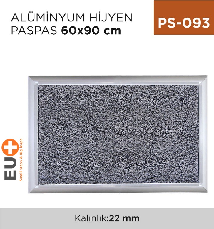 ALÜMİNYUM HİJYEN PASPAS 60 CM*90 CM
