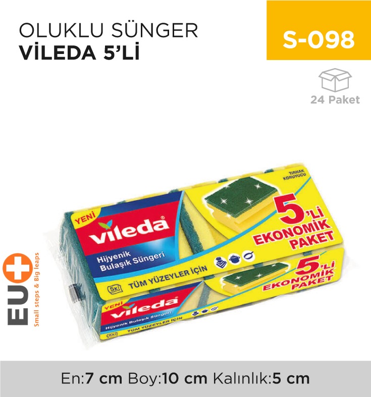 OLUKLU SÜNGER VİLEDA 5Lİ