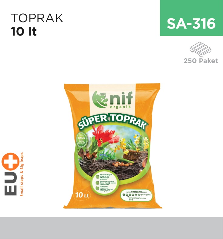 NİF SÜPER TOPRAK 10 LT
