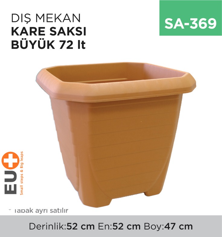 DIŞ MEKAN KARE SAKSI BÜYÜK 72 LT (319)