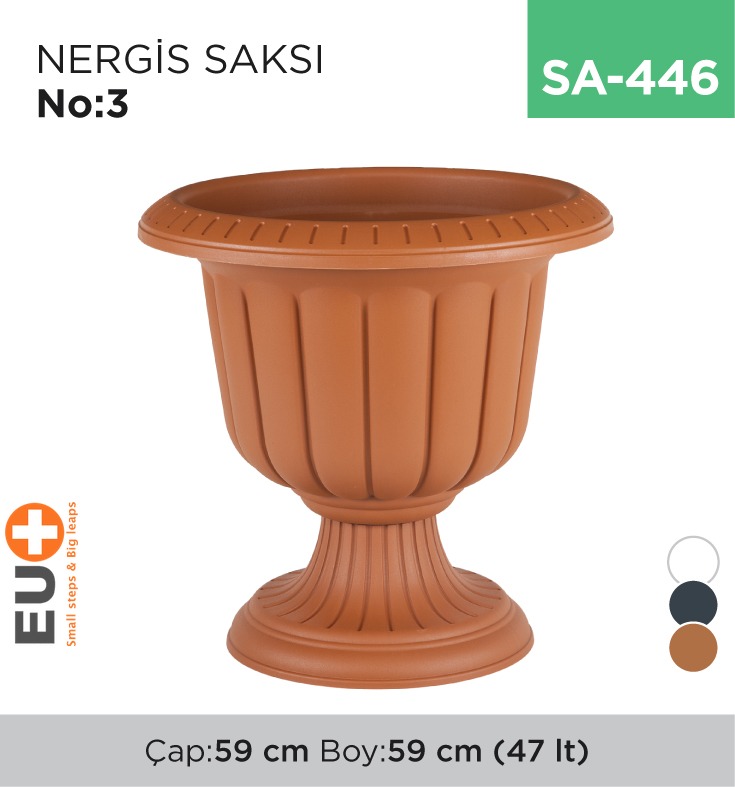 NERGİS SAKSI NO:3 (47 LT) (N003)