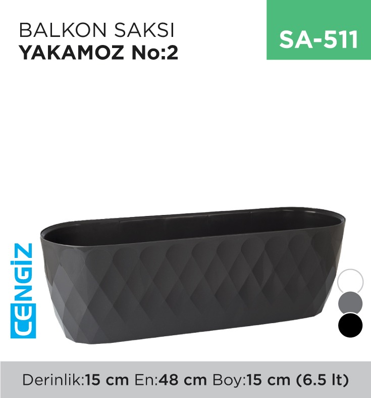 BALKON SAKSI YAKAMOZ NO:2 (6.5 LT) (KRS-472)