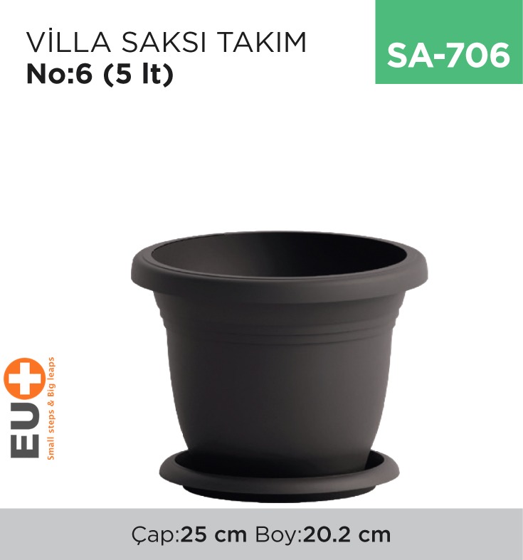 VİLLA SAKSI TAKIM NO:6  (5 LT) (V506)