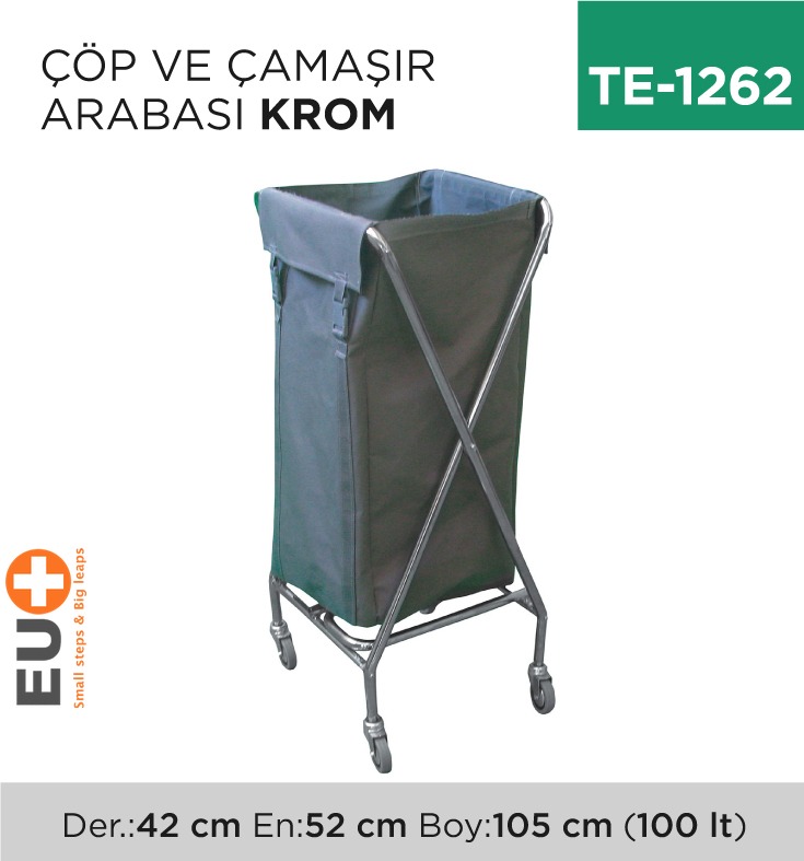 ÇÖP VE ÇAMAŞIR ARABASI KROM