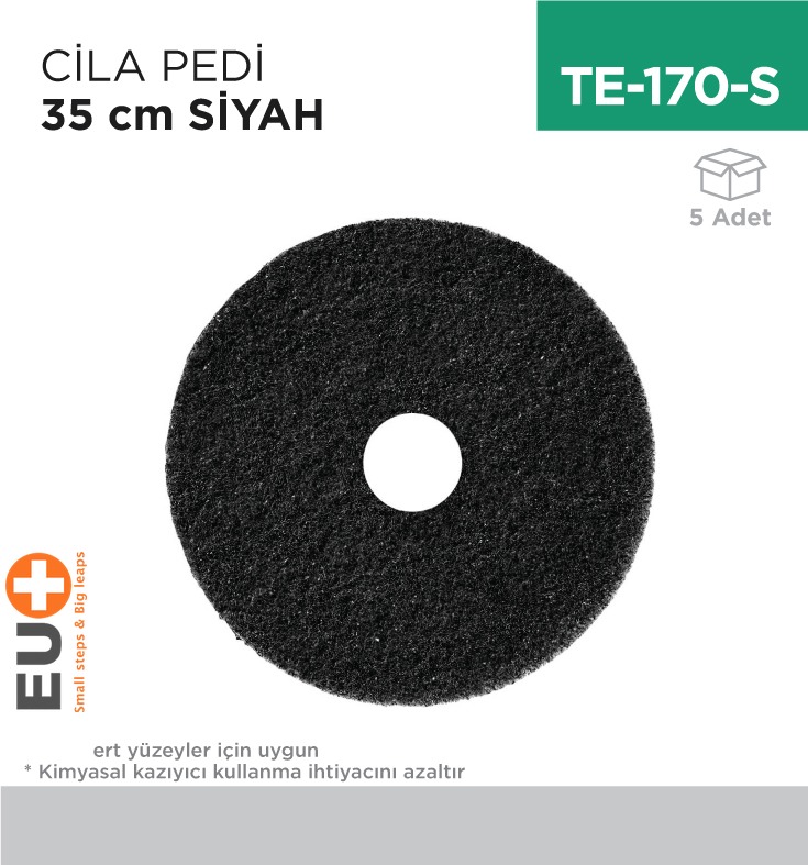 CİLA PEDİ 35 CM SİYAH