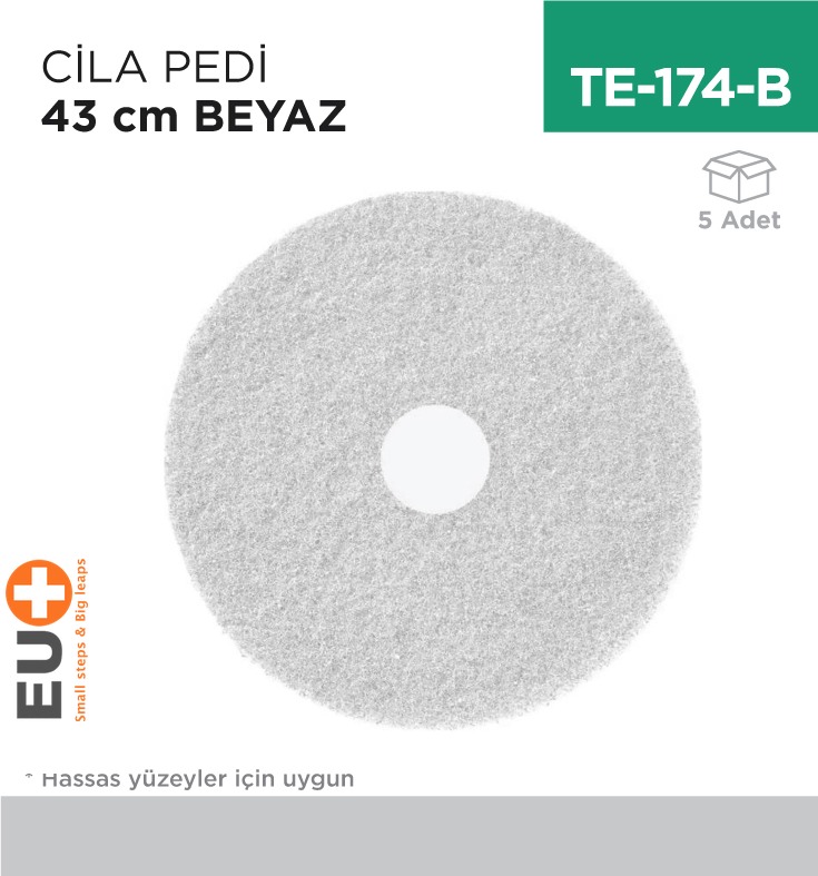 CİLA PEDİ 43 CM BEYAZ