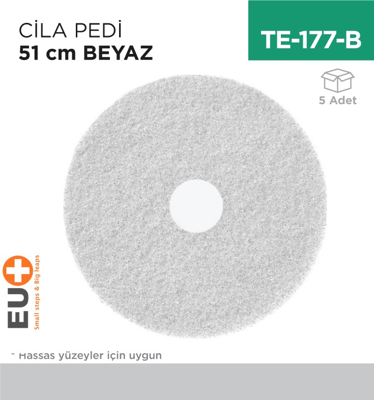 CİLA PEDİ 51 CM BEYAZ