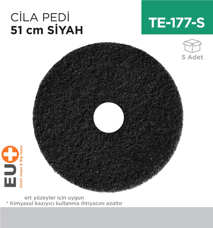 CİLA PEDİ 51 CM SİYAH