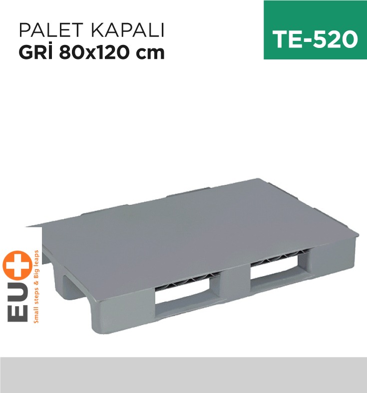 PALET KAPALI GRİ 80 CM*120 CM (DP005)